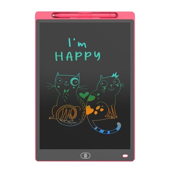 Sylvtty 8.5/12 Inch LCD Writing Tablet for Kids Colorful Doodle Board Preschool Drawing Tablet Electronic Drawing Pad Educational Gift for Toddlers Boys Girls