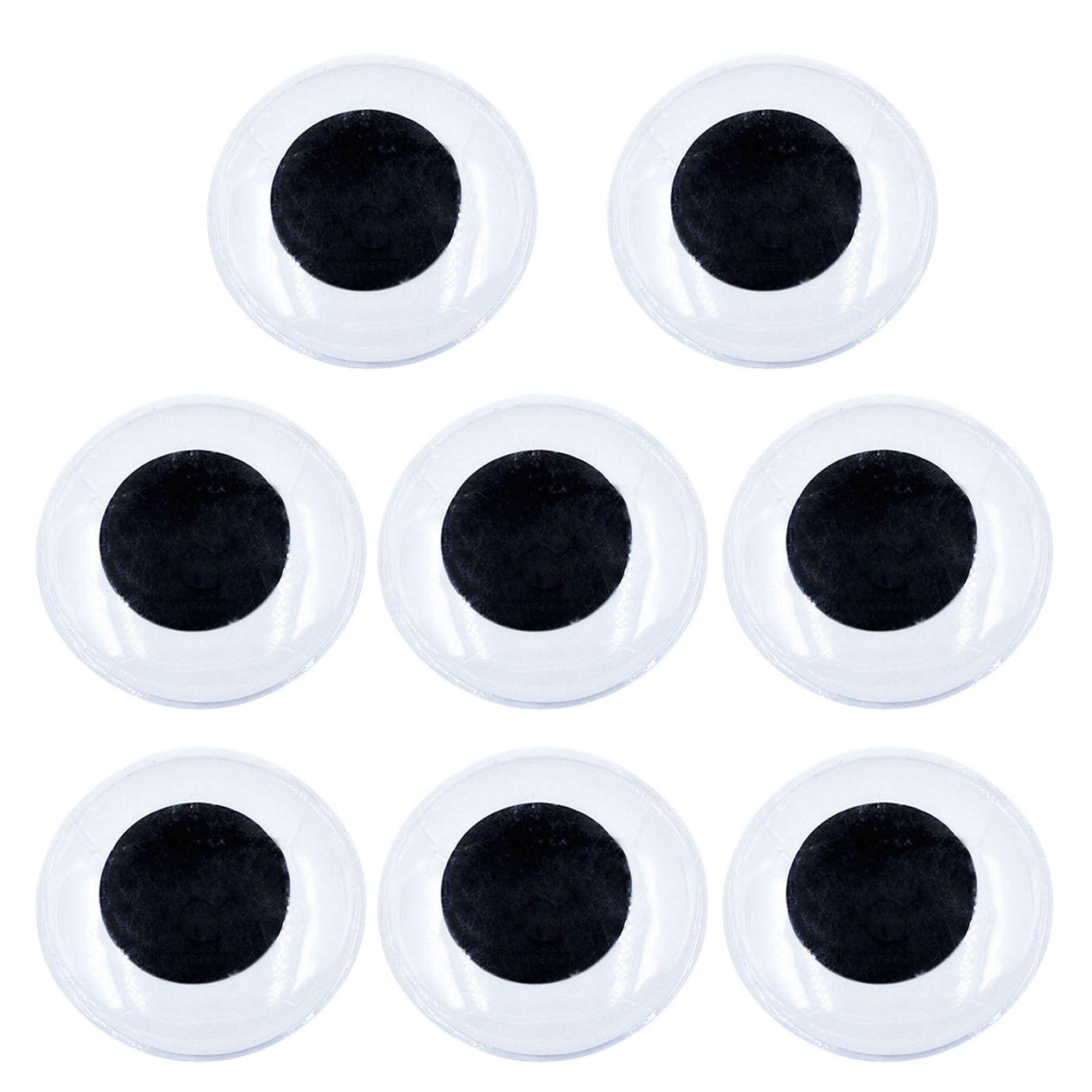 Sylvtty 8Pcs Halloween Eyes for Bushes Big Googly Eyes Halloween Giant Wiggle Eyes Self-Adhesive Eyes Sticker for DIY Crafts Home Decor