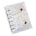 thumbnail image 1 of Sylvtty A6 Star Binder Cover Color-Changing PVC Notebook Cover with Reflective Design Transparent Spiral Planner Journal Sketchbook Accessories, 1 of 7