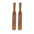 thumbnail image 1 of Sylvtty Acacia Wooden Stirring Spoon Sourdough Spatula Heat Resistant Spatula for Cooking Yeast Scraper Dough Mixer Wooden Paddle Sourdough Starter Making Tools, 1 of 7
