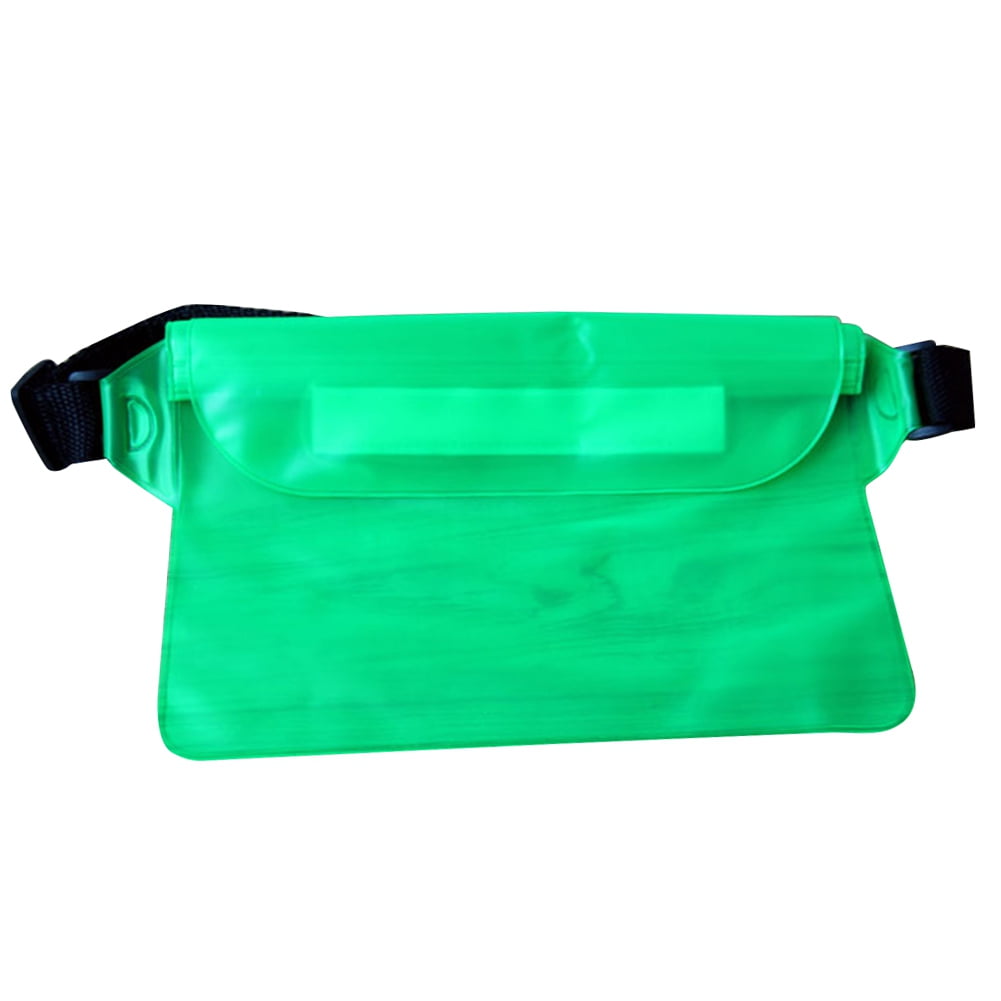 Sylvtty Adjustable Waist Strap Transparent Sealing Strip Waist Bag