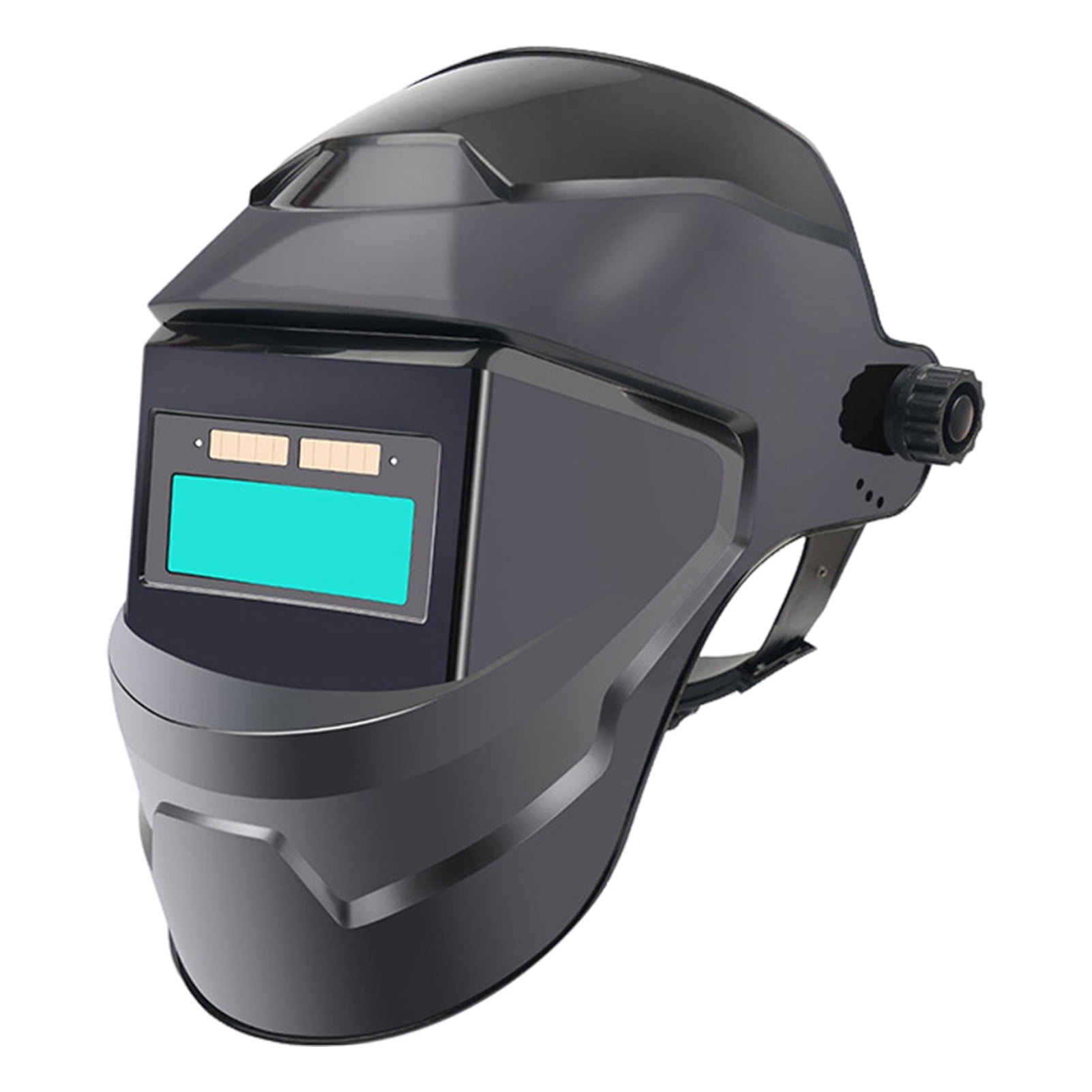 Sylvtty Auto Darkening Welding Helmet Blue Light Blocking Large Viewing Welding Hood Masque Wide Shade Welder Face Shield for TIG MIG ARC Grinding