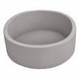 thumbnail image 1 of Sylvtty Ball Pit, Large Ball Pit for Toddlers, Soft Round Kid Baby Playpen Ball Pool, Ideal Gift for Babies Indoor and Outdoor Game, Balls not Included (Grey), 1 of 7