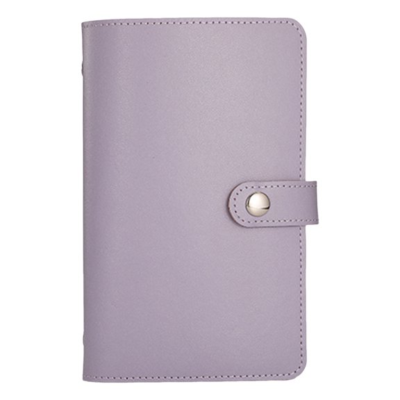 Sylvtty Cash Savings Book 50 Sheets Cash Organizer Book Money Saving Book with Clear Insert Pockets Storage Album for Pocket Money Cards Photos