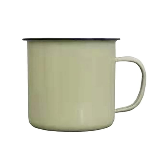 Sylvtty Ceramic Coffee Mug Handmade Tea Cup with Handle Retro Solid Color Water Cup Large Capacity Tumbler Travel Cups for Outdoor Activities
