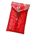 thumbnail image 1 of Sylvtty Chinese Red Envelope Embroidered Satin Cash Envelope Lucky Money Envelope Pocket for Wedding Spring Festival Banknotes Gift, 1 of 7