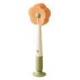 thumbnail image 1 of Sylvtty Cleaning Brush with Suction Cup Base Removable Flower Sponge Head Three-in-One Functions Multi-functional Cleaning Brush, 1 of 7