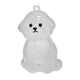 thumbnail image 1 of Sylvtty Dog Hair Collector Keychain Dog Shape Charm Keychain Memorial Storage Box Transparent Pet Fur Keepsake Capsule Memorial Gift for Pet Lovers, 1 of 7