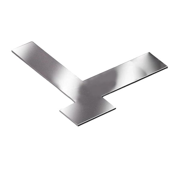 Sylvtty Edge Scraping Tool Right Angle Leveling Device High Accuracy Multifunctional DIY 90-Degree Angle Ruler Woodworking Tool