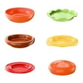 thumbnail image 1 of Sylvtty Hamburger Appetizer Plates Set 6-Layer Mini Plate Sets for Dessert Sauces Dip Stackable Serving Dishes for Snacks Sushi Parties, 1 of 6