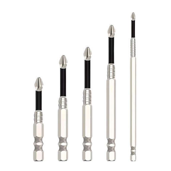 Sylvtty High Magnetic Screwdriver Drill Bit Set High Strength Rust-proof High-Speed Torque Anti Slip Strong Magnetic Drill Bits Kit