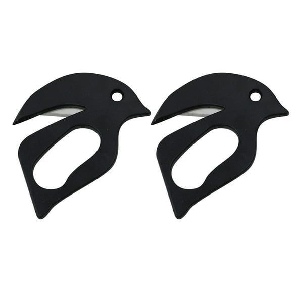 Sylvtty Letter Opener Plastic Mail Opener with Blade Portable Envelope Slitter Wrapping Paper Cutting Tool for Office Home School Supplies