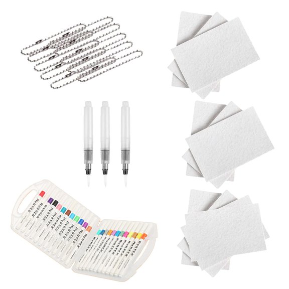 Sylvtty Magic Foam Texture Painting Kit 3D Drawing Magic Canvas Sponge with Water Brush Puffy Popcorn Painting Kit DIY Bubble Drawing Pens Art Supplies