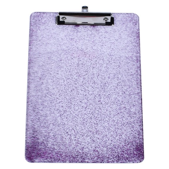 Sylvtty Menu Holder Thickened Strong Grip Rectangle A4 File Folder Hanging Board Paper Clipboard Writing Pad for Office