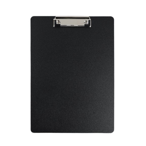 Sylvtty Menu Holder Thickened Strong Grip Rectangle Waterproof Dirt-resistant A4 File Folder Paper Clipboard Writing Pad Dining Room Supply