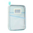 thumbnail image 1 of Sylvtty Mesh Zipper Pouch File Bag A4 Letter Size 3-Layer Transparent File Bag with Handle Document Organizer for School Travel Office, 1 of 7