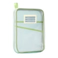 thumbnail image 1 of Sylvtty Mesh Zipper Pouch File Bag A4 Letter Size 3-Layer Transparent File Bag with Handle Document Organizer for School Travel Office, 1 of 7