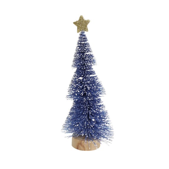 Sylvtty Mini Christmas Tree Decoration Small Desktop Ornament Reusable Holiday Essential Festive Party Atmosphere Enhancer