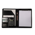 thumbnail image 1 of Sylvtty Multifunctional File Folder A4 Document Clipboard Folder with Calculator Pen Slot Card Holder Portfolio Folder with Documents Clip for Business Office, 1 of 7