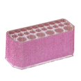 thumbnail image 1 of Sylvtty Rhinestone Acrylic Makeup Brush Holder 26 Holes Nail Brush Storage Box Desk Pen Organizer Display Stand for Cosmetic Tools Eyebrow Pencil Eyeliners, 1 of 7