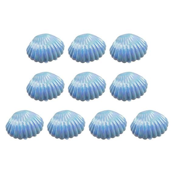 Sylvtty Sea Shell Candy Box Mermaid Shell Treat Container Plastic Chocolate Box Jewelry Holder for Wedding Birthday Shower Decoration
