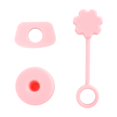 thumbnail image 1 of Sylvtty Silicone Straw Cap Leak-proof Stopper Set for Stanley Tumblers 3-Piece Tumbler Accessories Reusable Dishwasher Safe Spill Proof Stopper for Travel Daily Use, 1 of 6