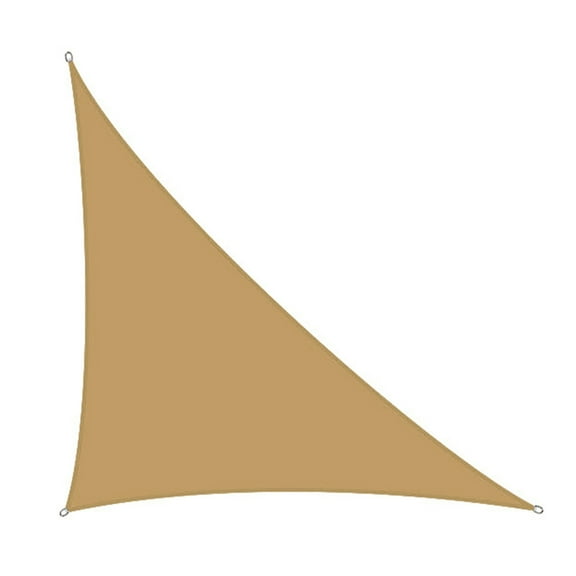 Sylvtty Triangle Sun Shade Sail Waterproof UV Block Sun Shade Canopy Outdoor Awning Shade Cover for Backyard Garden Yard Deck Pergola