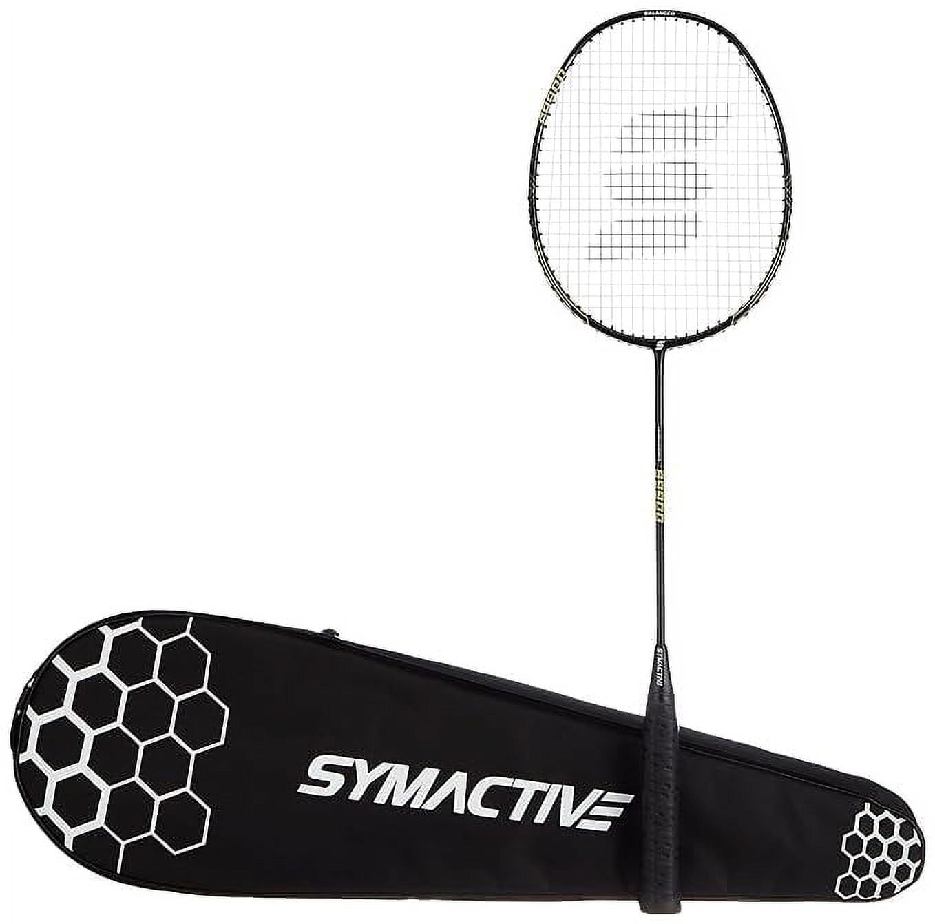 Symactive Full Graphite High Performance Badminton Racquet - Advanced ...