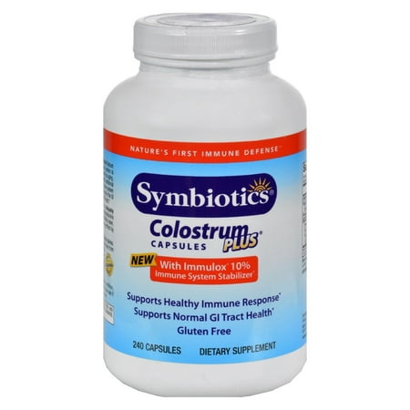 Symbiotics Colostrum Plus - 480 mg - 240 Capsules