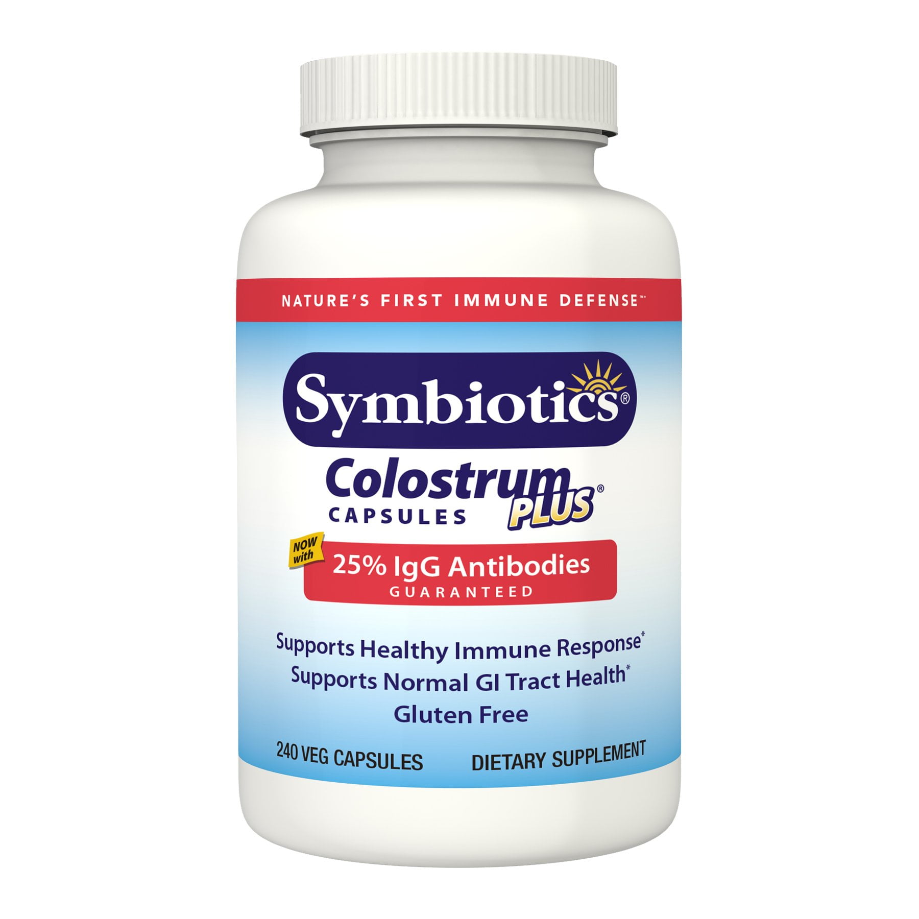Symbiotics Colostrum Plus Capsules, 240 Ct