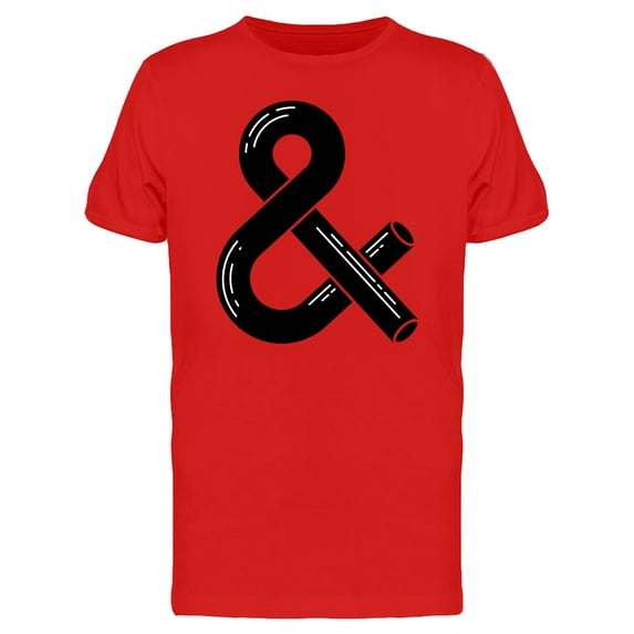 Symbol & Glossy T-Shirt Men -Image by Shutterstock, Male Large