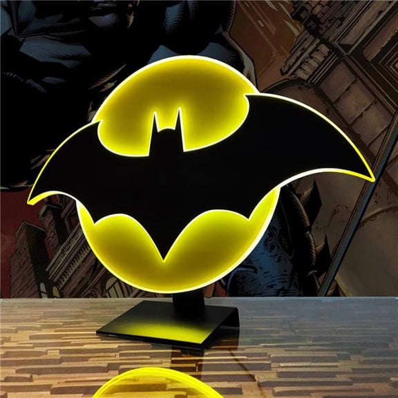 Symbol Illuminated Table Lamp or Mountable Wall Art with Dimmer