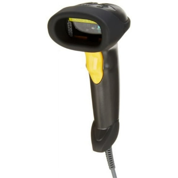 Symbol LS2208 General Purpose Handheld 1D Bi-Directional Laser Barcode Scanner, Black
