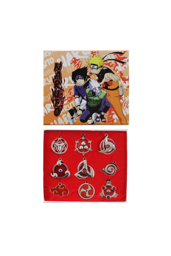 Symbol - Naruto Necklace & Keychain 9 pc. Pendant