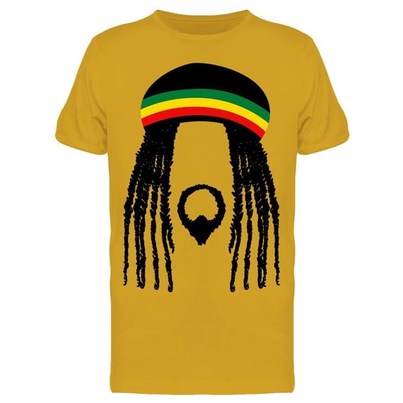 Symbol Of Man With Dreadlocks Tee Men's -Image by Shutterstock
