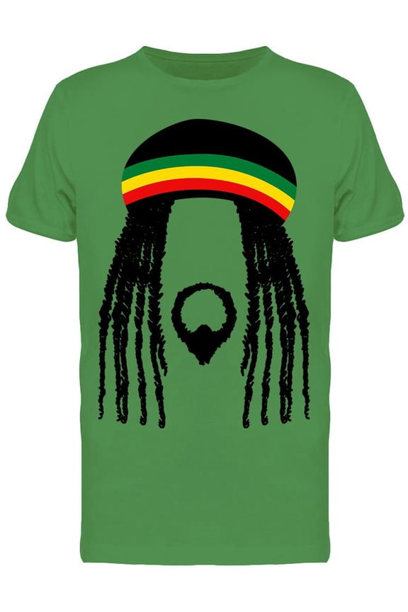 Symbol Of Man With Dreadlocks Tee Men's -Image by Shutterstock