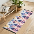 thumbnail image 1 of Symbol Pattern Boho Runner Rug Machine Washable Area Rugs Carpet Non Slip Entryway Mat for Bedroom Entryway Front Door, 1 of 7
