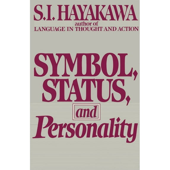 Symbol, Status, and Personality, (Paperback)