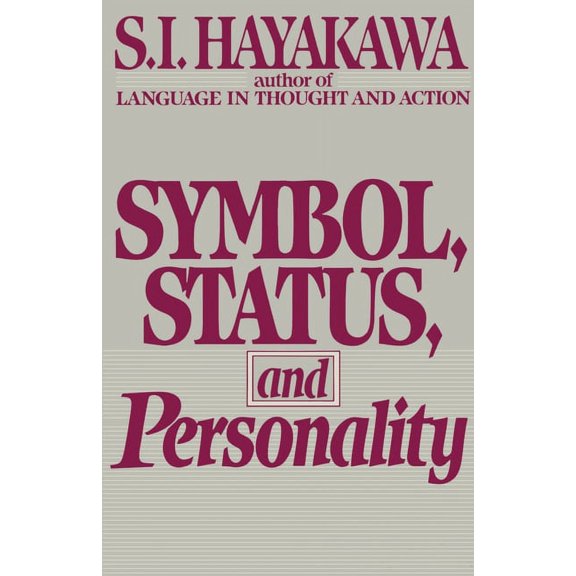 Symbol, Status, and Personality, (Paperback)