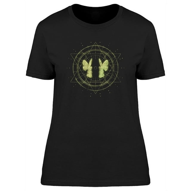 Symbol With Butterfly Woman Tee Women's -Image by Shutterstock