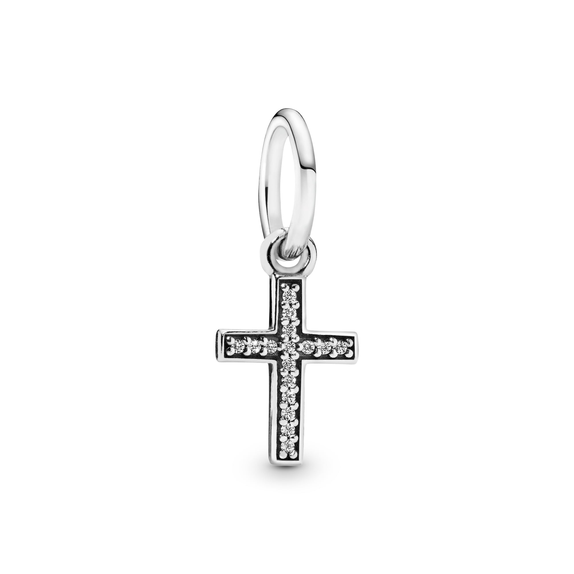 Symbol of Faith, Clear CZ Charm 791310CZ