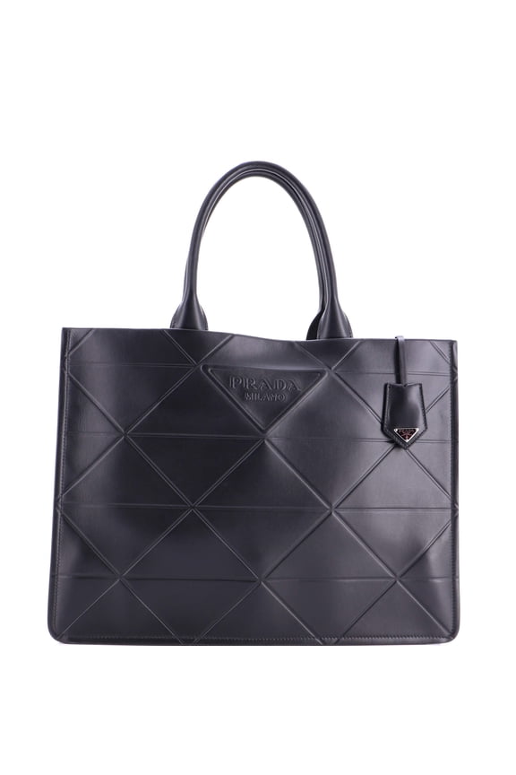 Symbole Shopper Tote Embossed Leather Large By Rebag