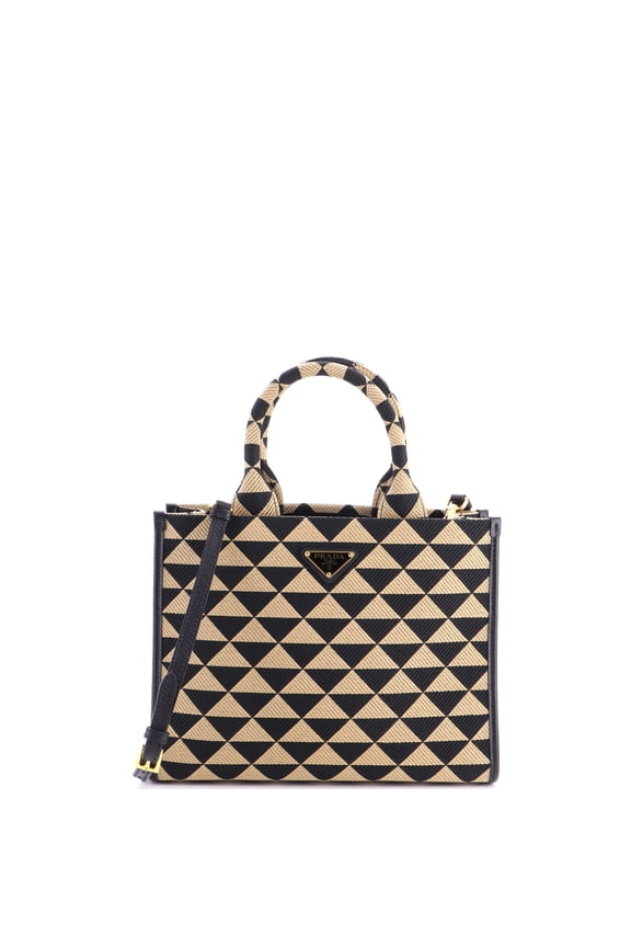 Symbole Shopper Tote Jacquard Small By Rebag