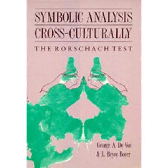 Pre-Owned Symbolic Analysis Cross-Culturally: The Rorschach Test (Hardcover) 0520060865 9780520060869