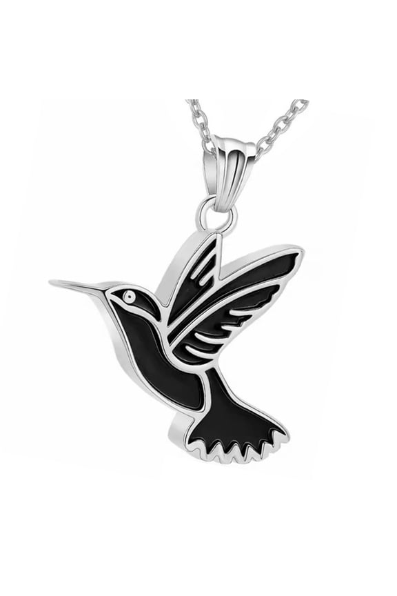 Symbolic Bird Configured Pet Cremation Jewelry Permanent Wear resistant Treasure Necklace With Private storage Space