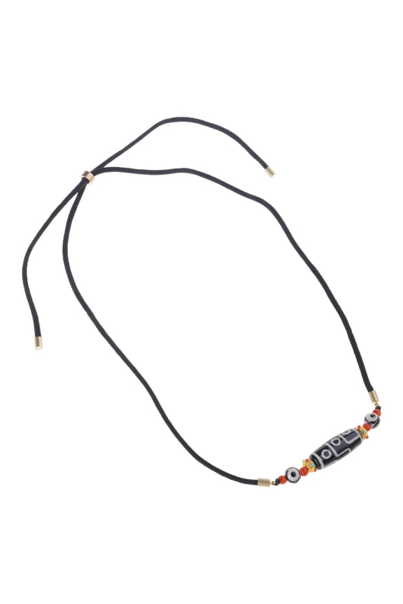 Symbolic Nine Eyed Agate Pendant Necklace Triple Gloss Finish Crafted For Spiritual Enlightenment And Elegances