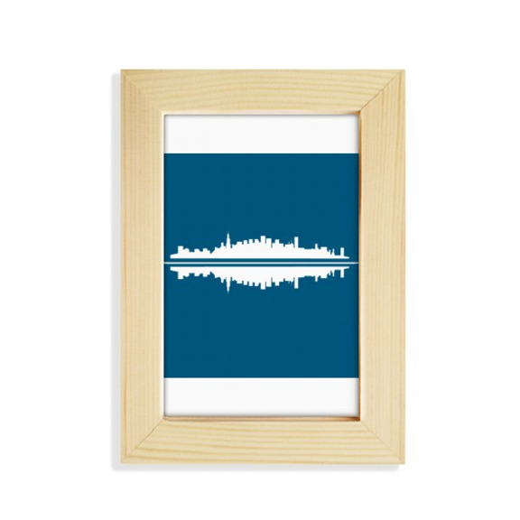 Symbolic Reflections Civil Architectural Signs Desktop Display Photo Frame Picture Art Painting 5x7 inch