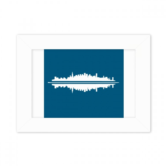 Symbolic Reflections Civil Architectural Signs Photo Mount Frame Picture Art Painting Desktop 5x7 inch