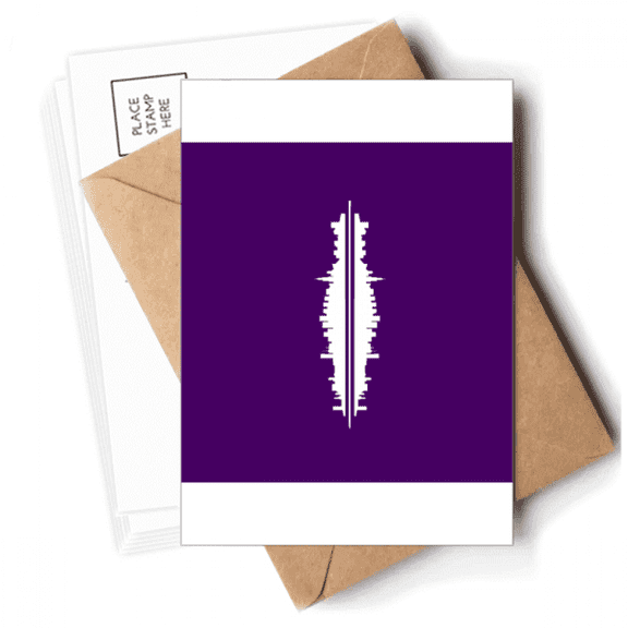 Symbolic Reflections Civil Architectural Signs Postcards Envelopes Blank Note Cards Mailing