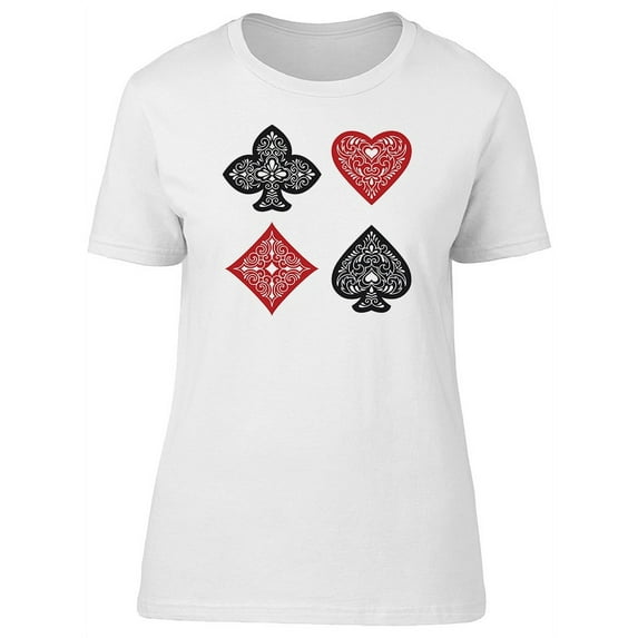Symbols Deck Of Cards T-Shirt Men -Image by Shutterstock, Male Small